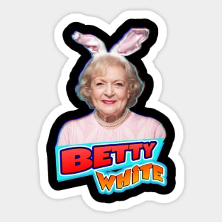 betty white beautiful Sticker